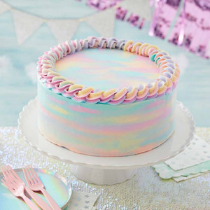 Pastel Watercolor Cake
