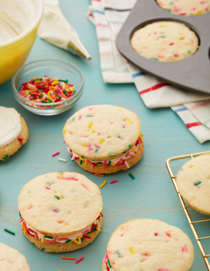confetti whoopie pies
